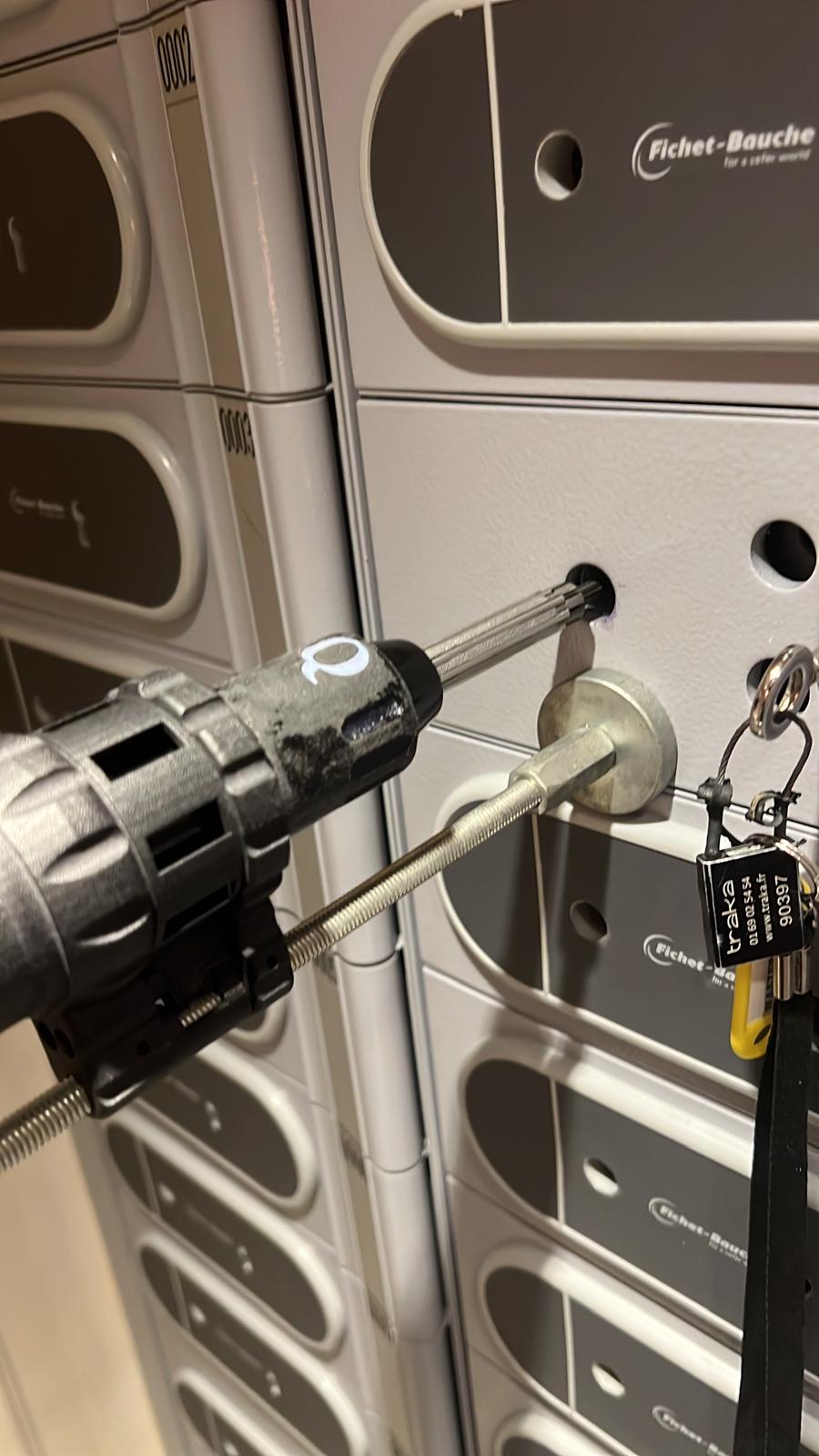 Intervention sur coffre Fichet-Bauche